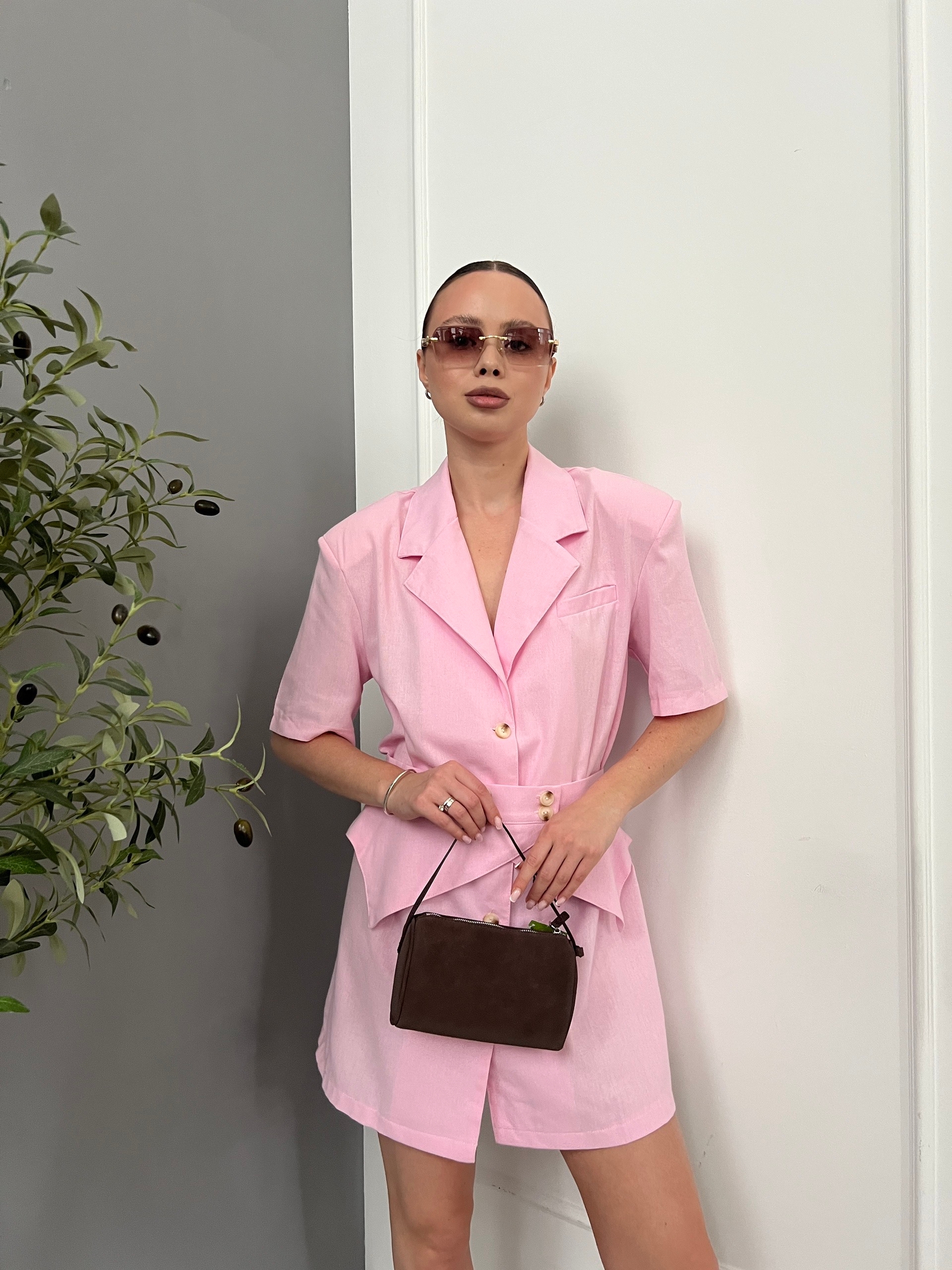 Платье One collection с баской
