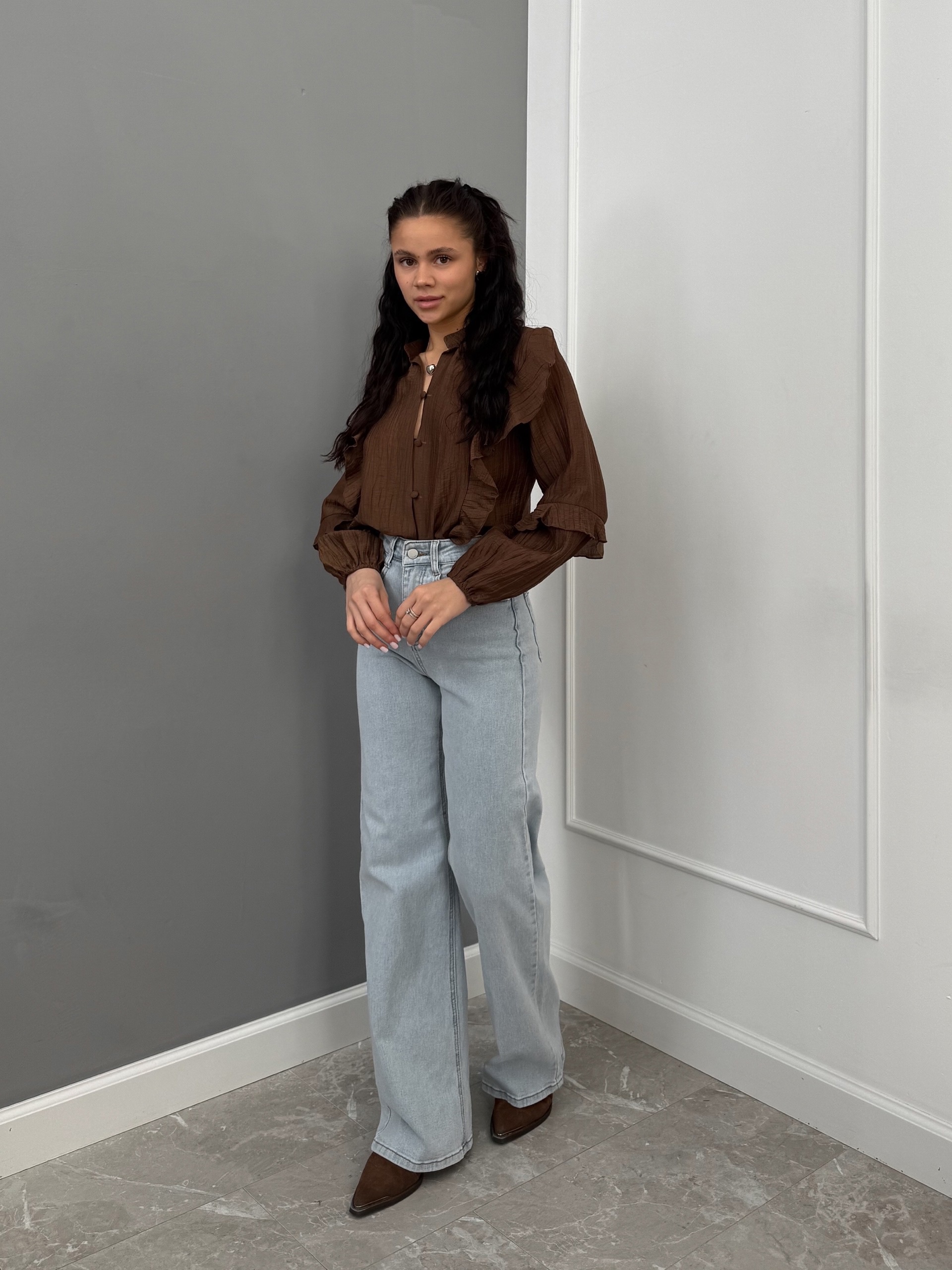 Блуза Dress Code 192 однотон