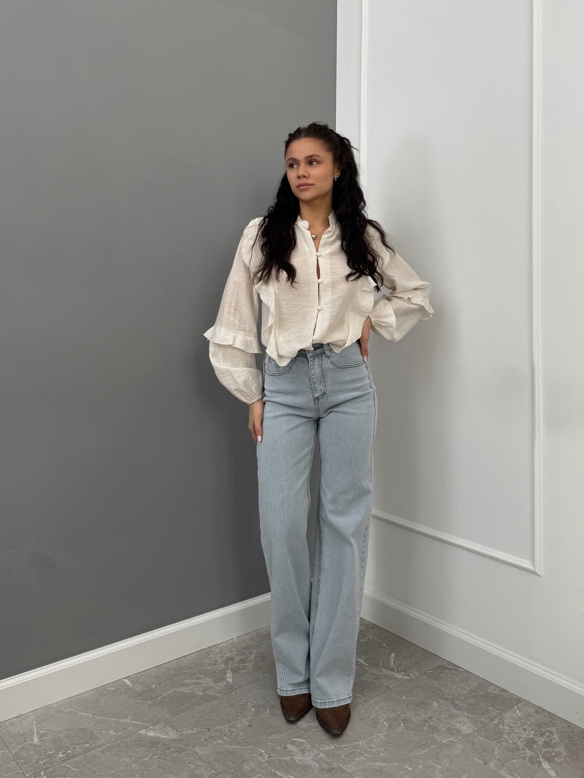 Блуза Dress Code 192 однотон