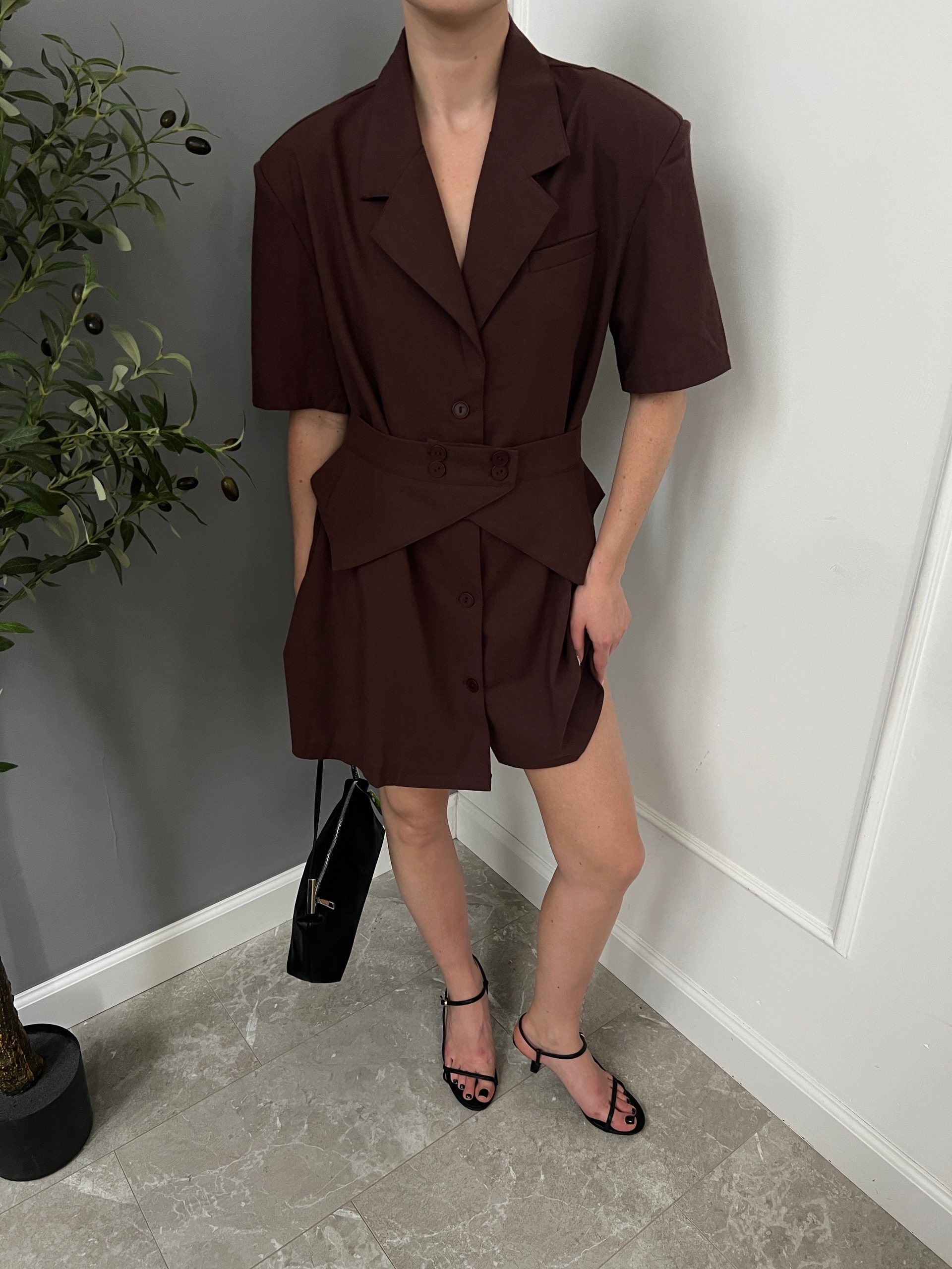 Платье One collection с баской