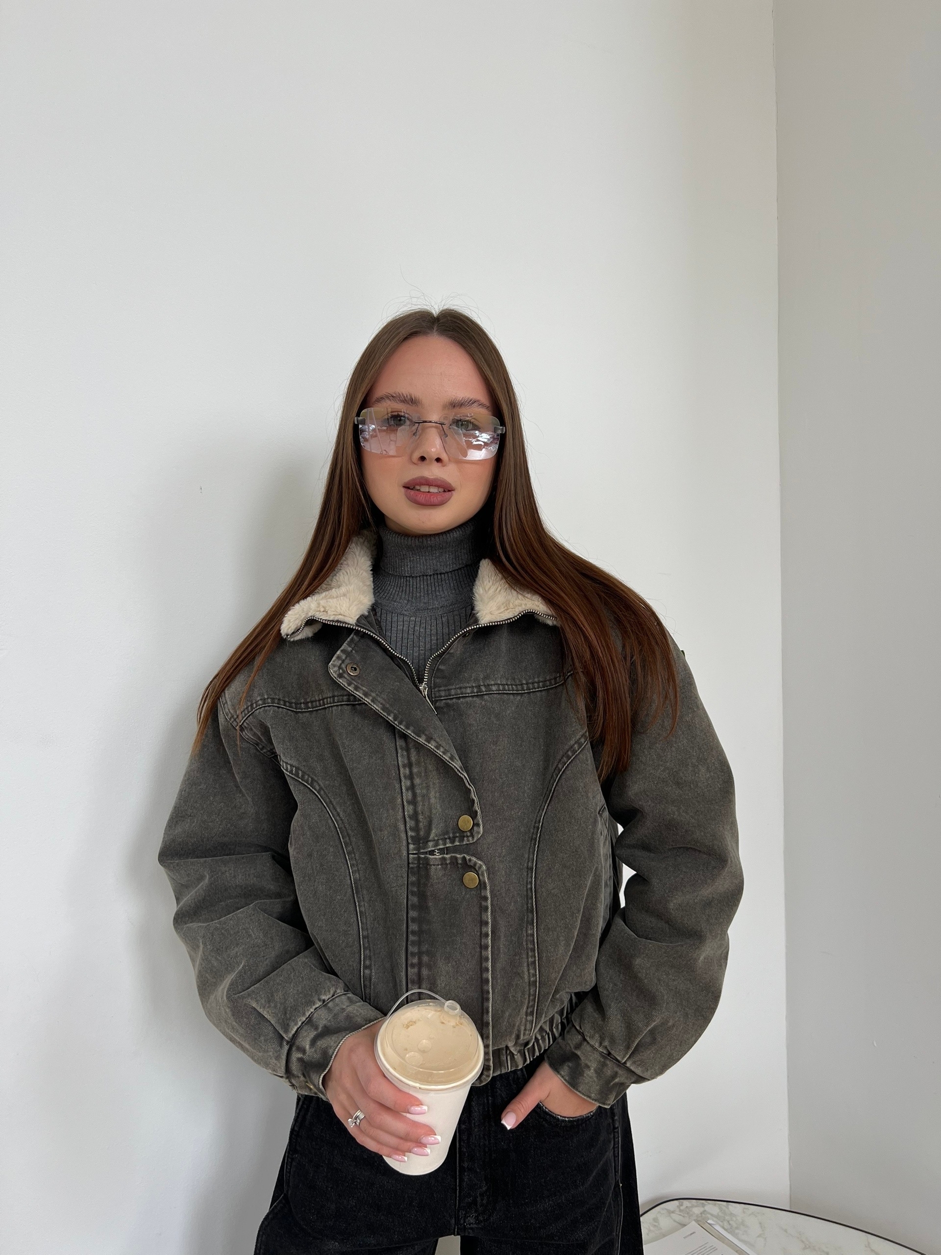 Дубленка VOGUE 6618 Джинсовая