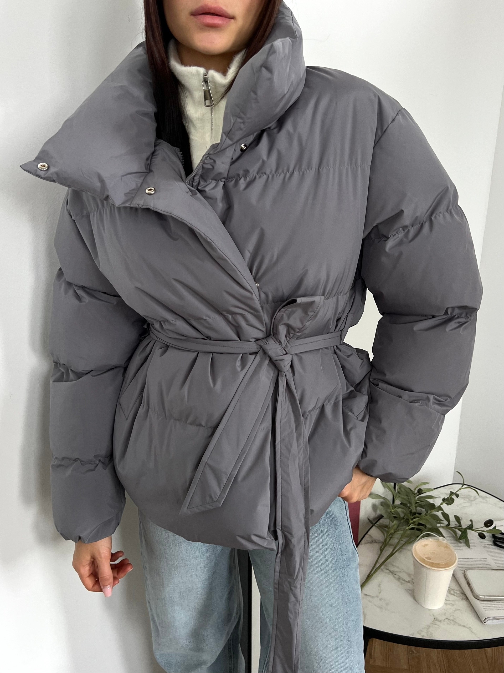 Куртка PERFECT 572 С поясом