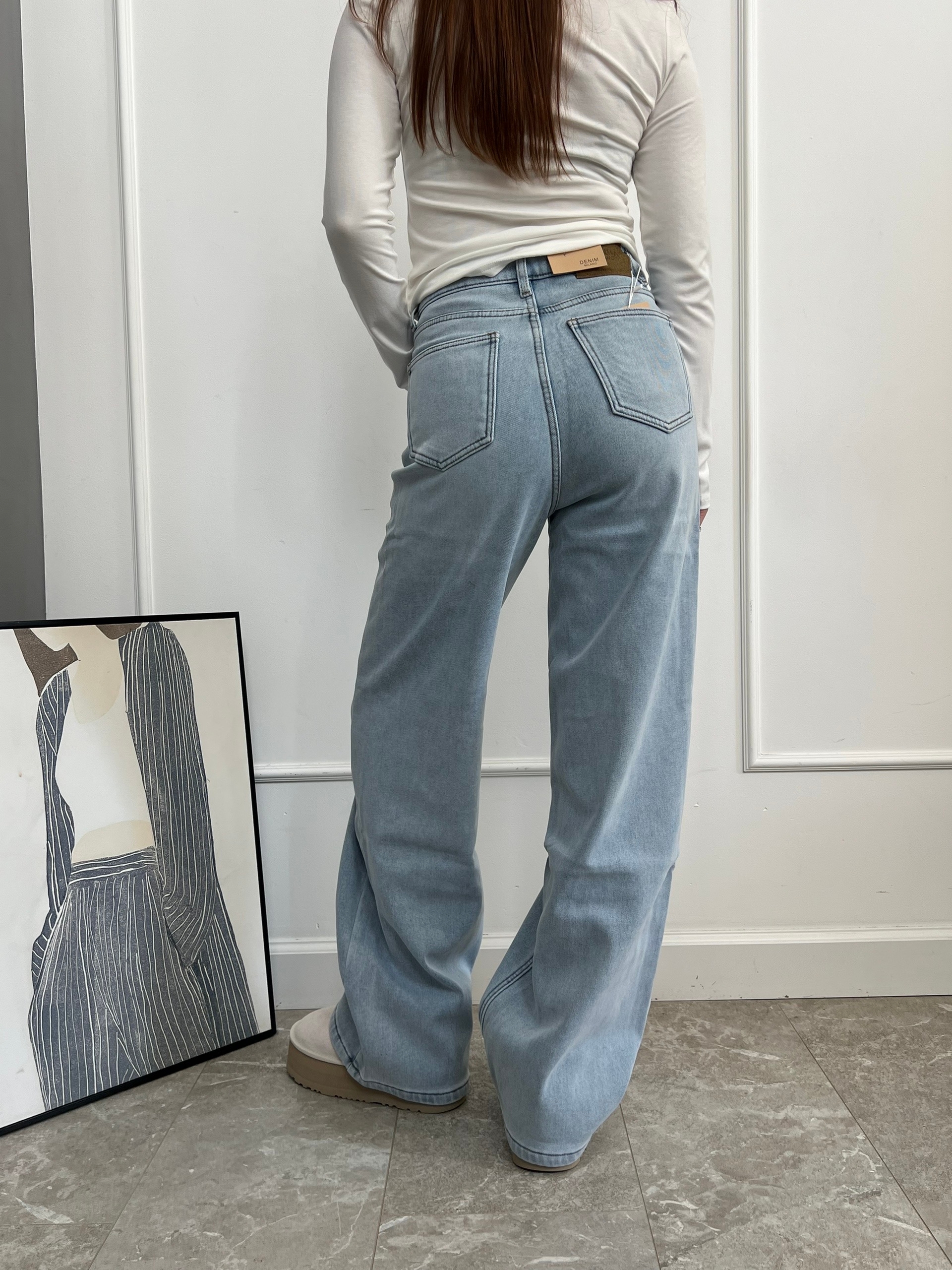 Джинсы DENIM 5068 С начесом