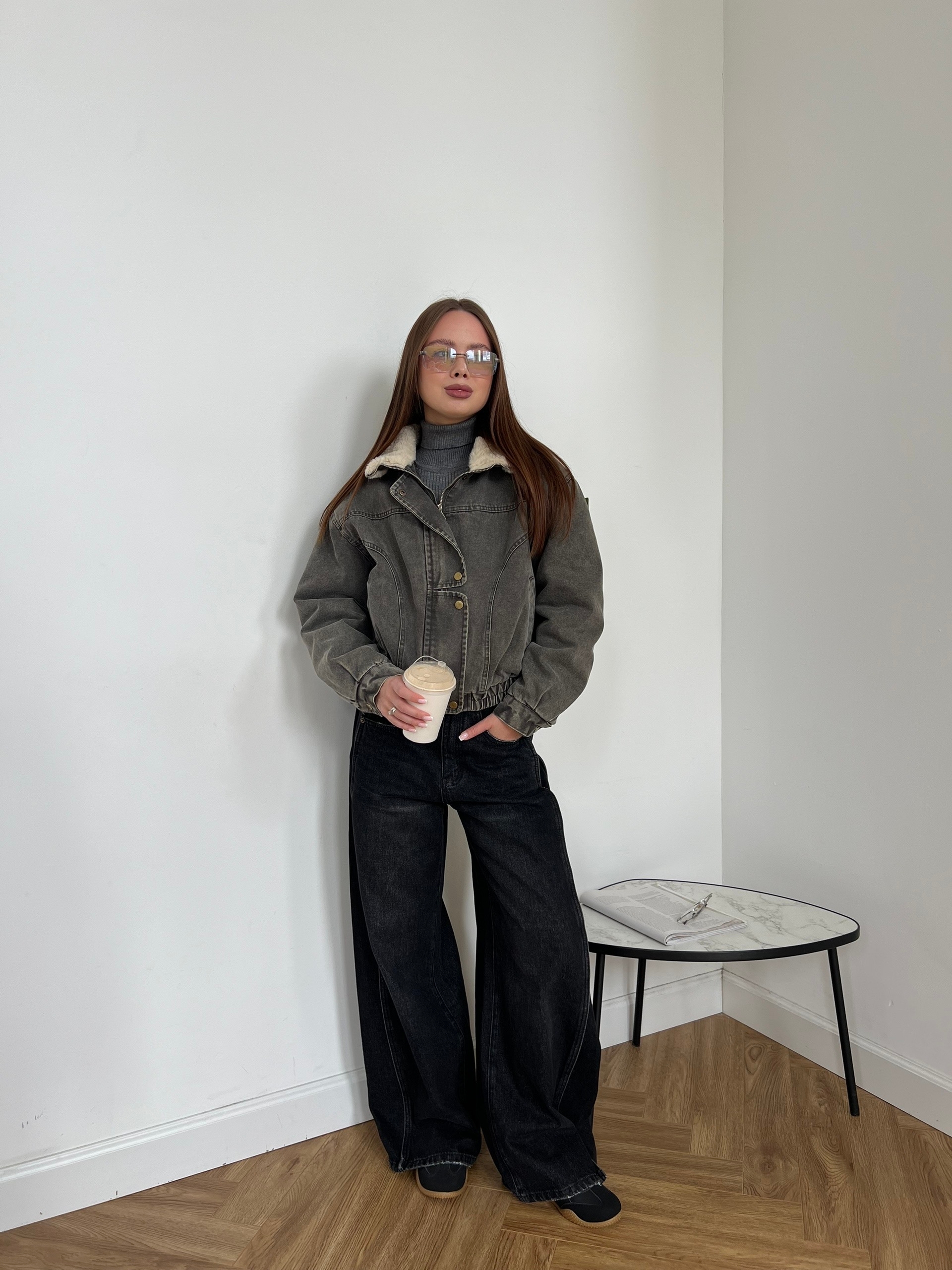 Дубленка VOGUE 6618 Джинсовая