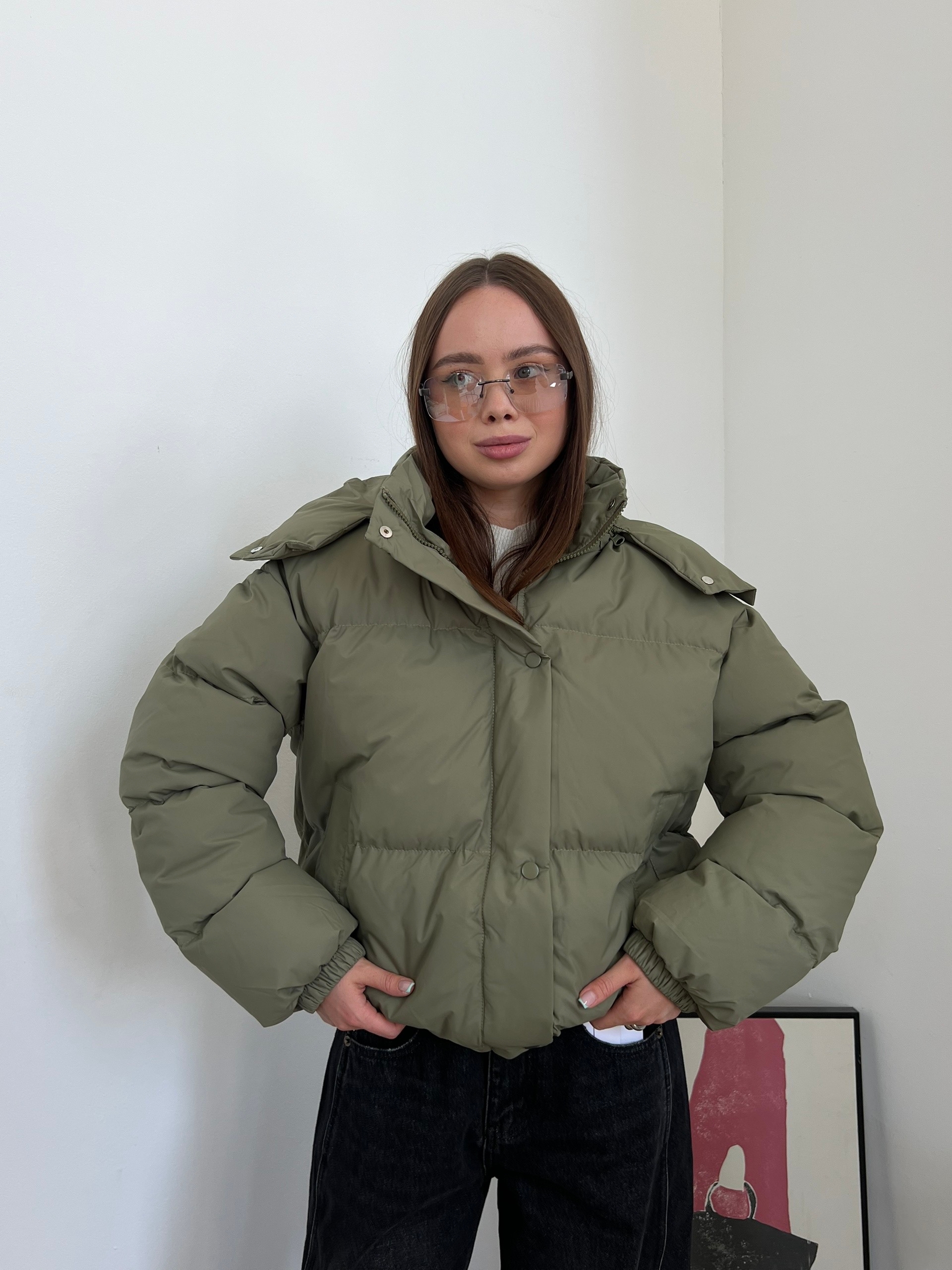 Куртка W 6028 С капюшоном