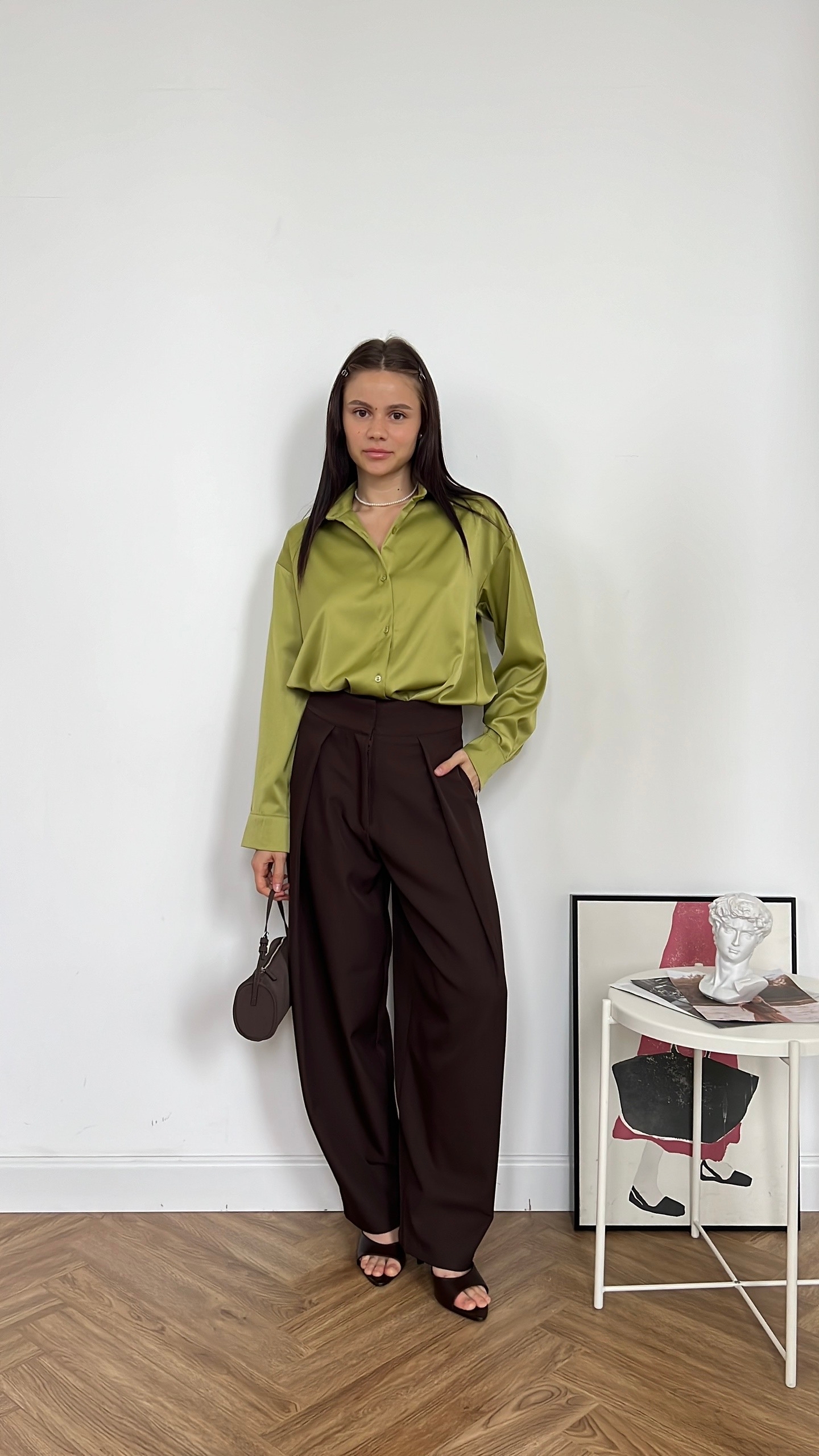 Брюки Liza 200 защипы