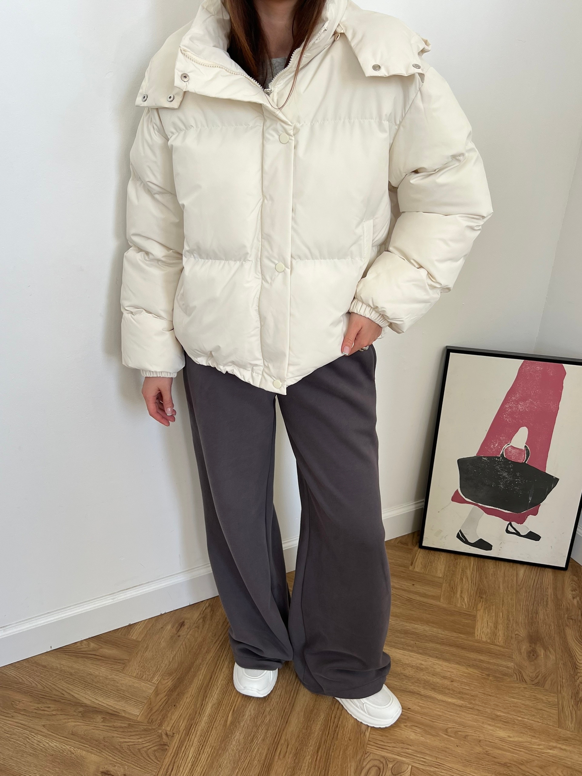 Куртка W 6028 С капюшоном