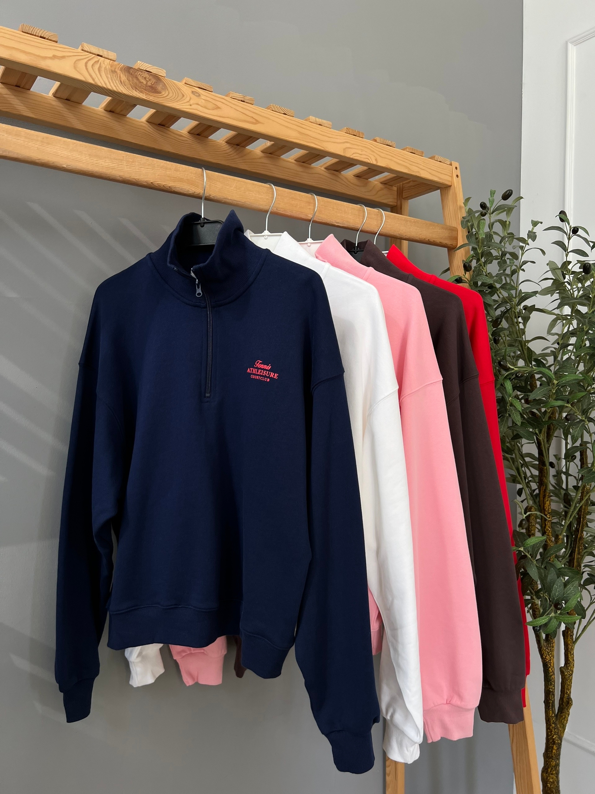 Свитшот NJ 1369 Полузамок ATHLEISURE