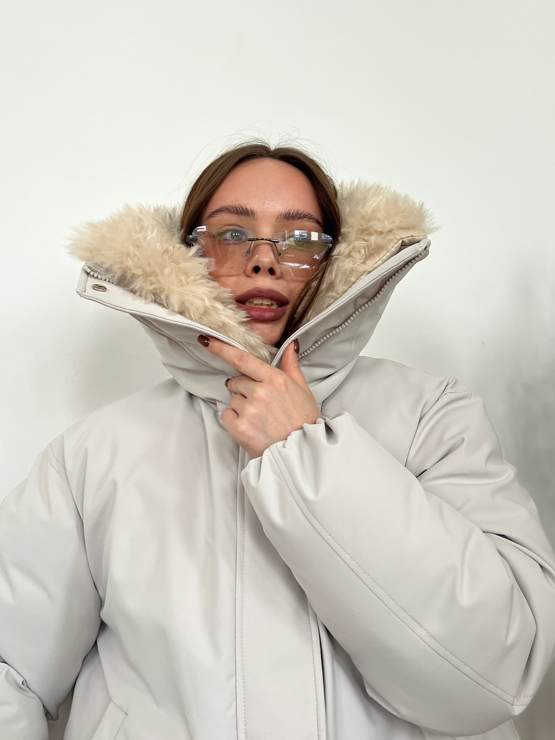 Куртка Catch Vogue 1661 Воротник барашек