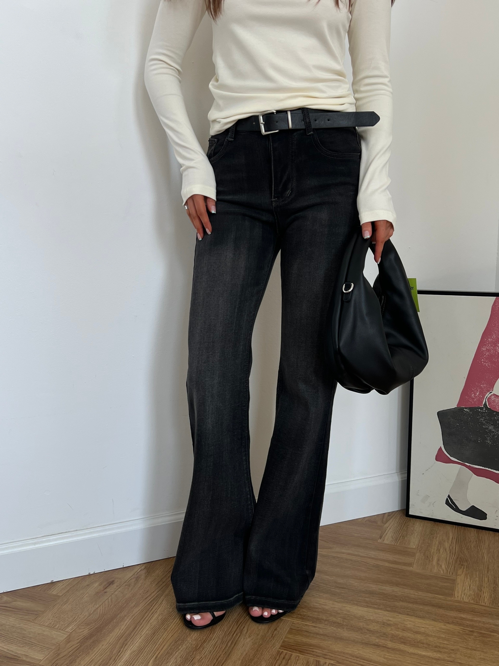 Джинсы DENIM 506 Прямые+потертости