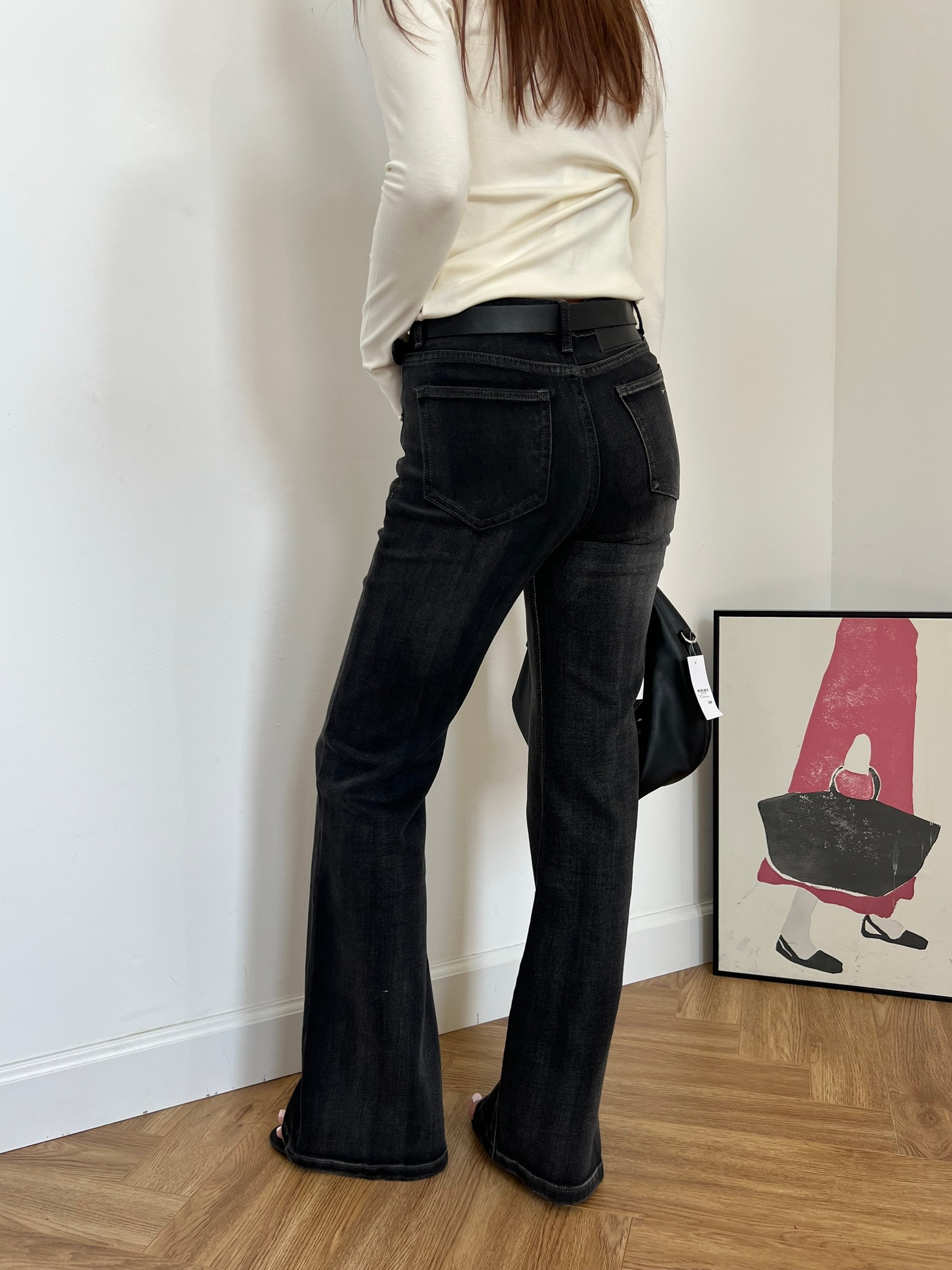 Джинсы DENIM 506 Прямые+потертости