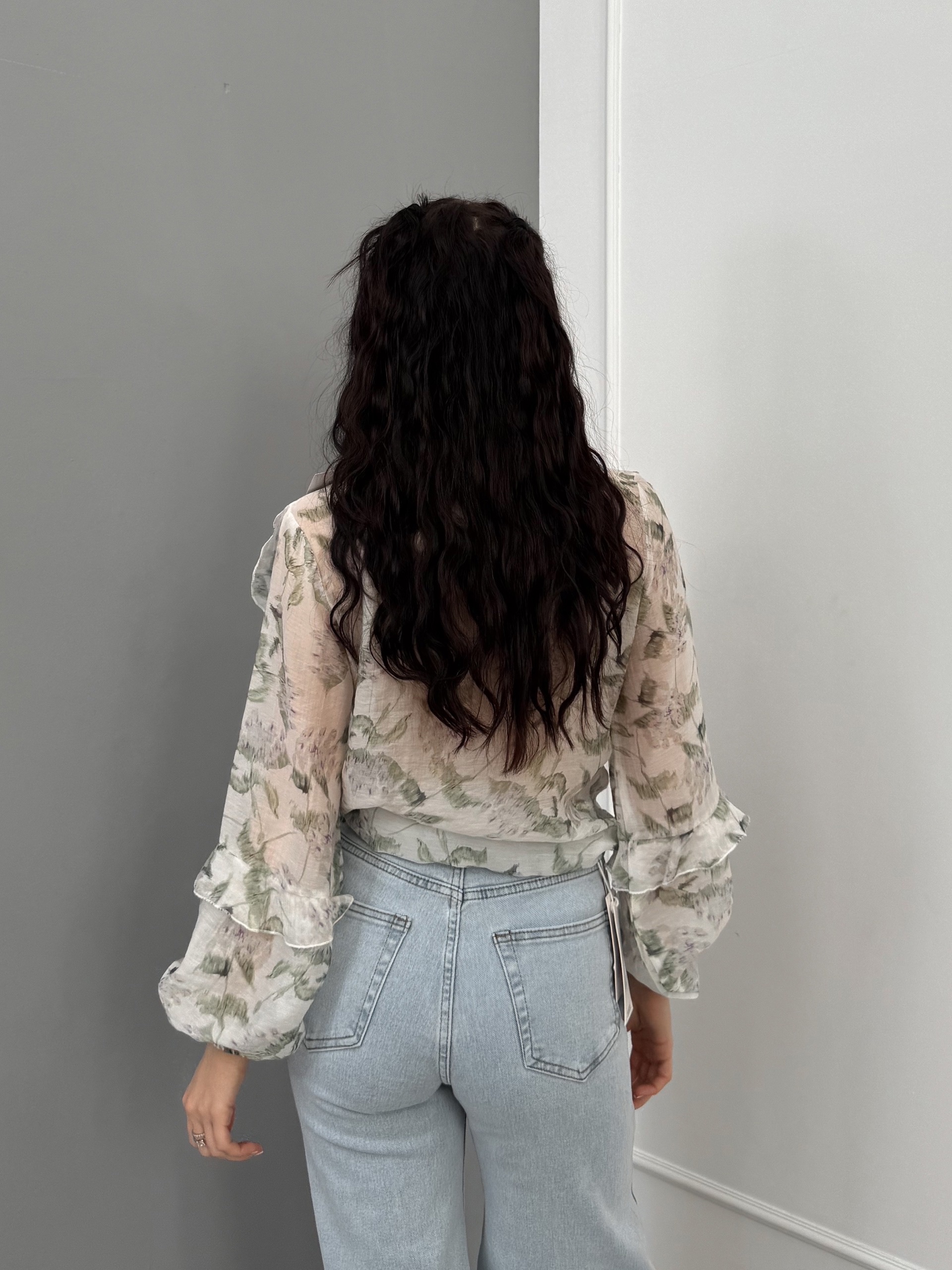 Блуза Dress Code 192 цветочн принт