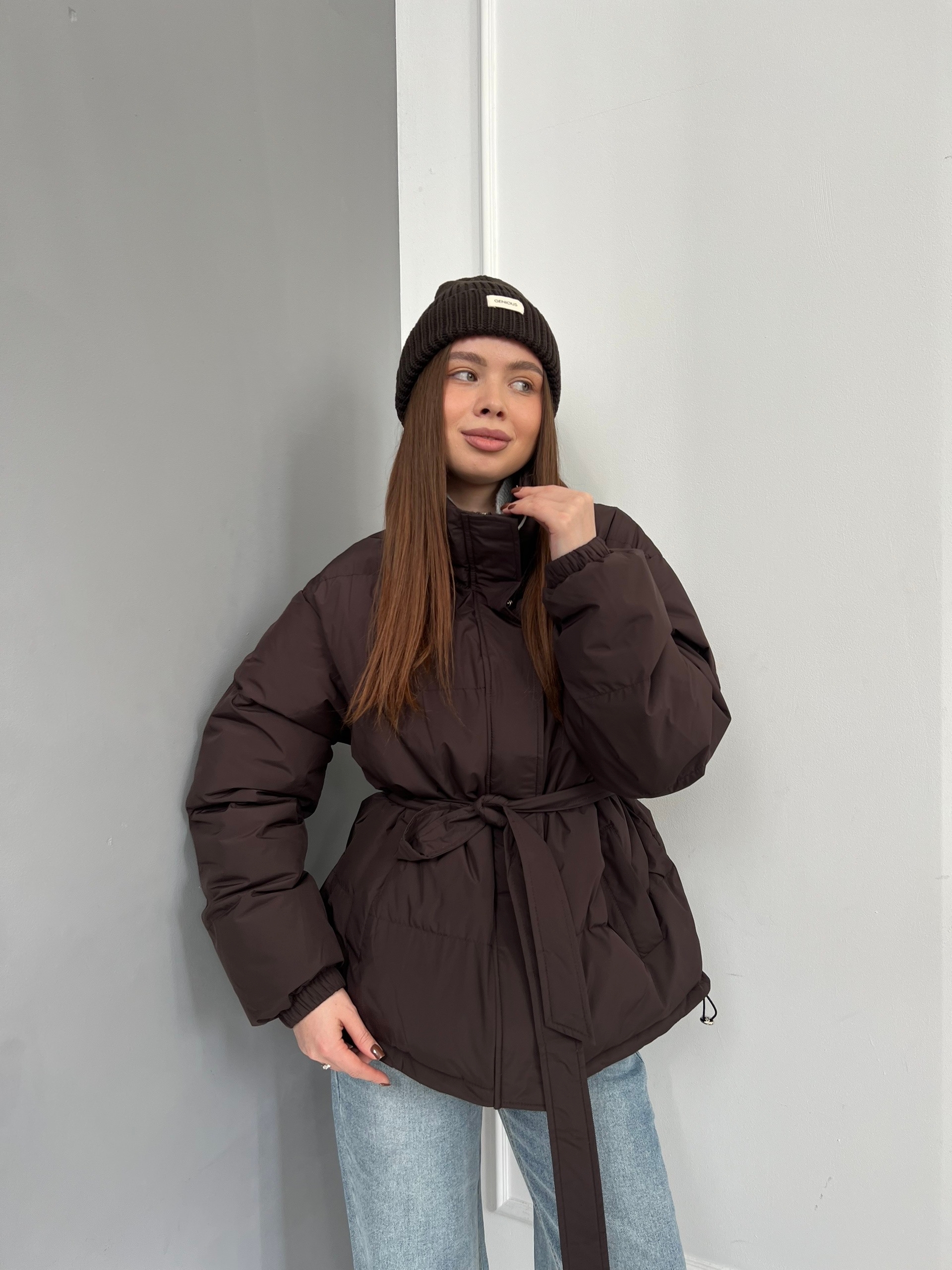 Куртка 279 Catch vogue С поясом