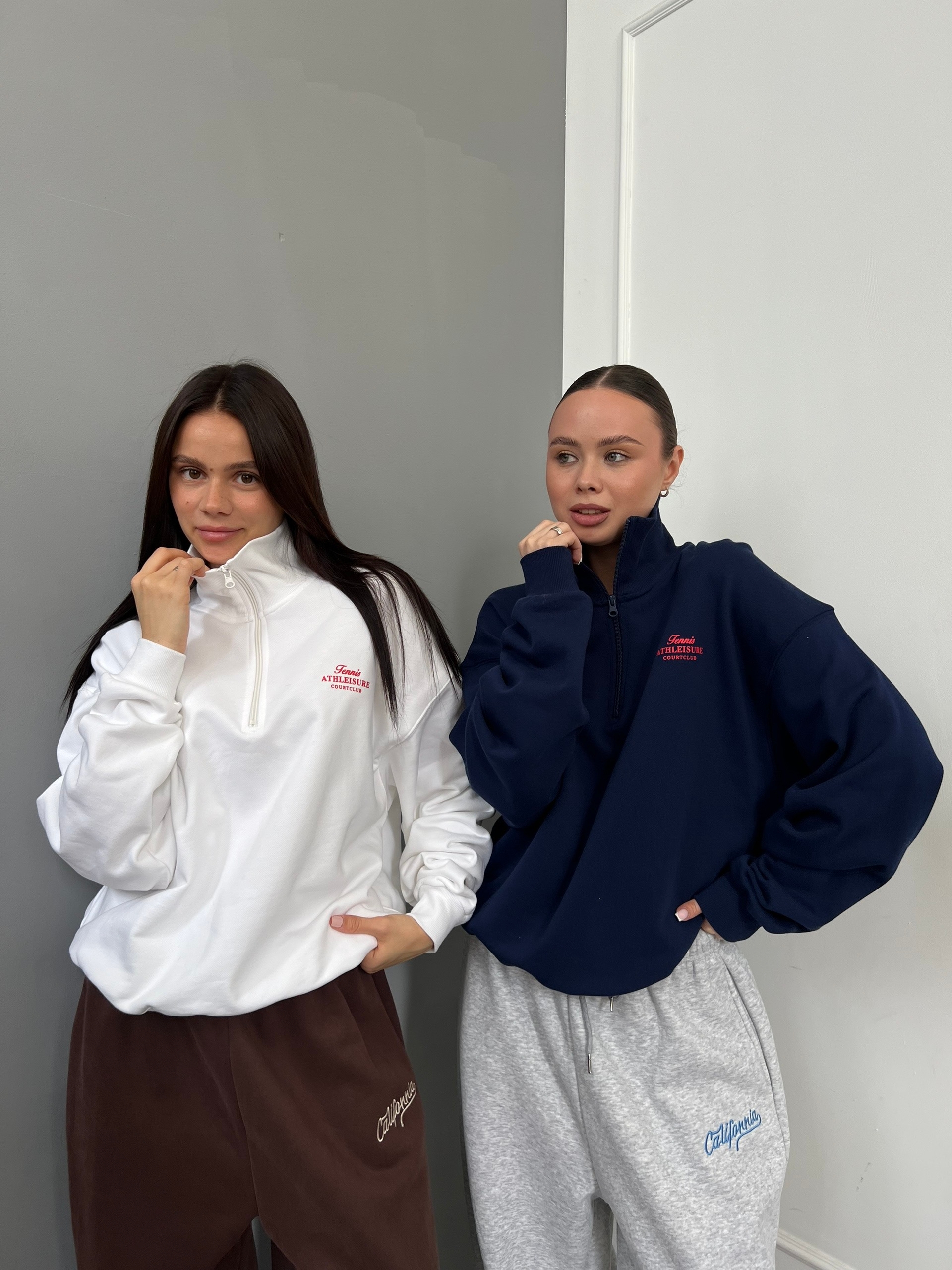 Свитшот NJ 1369 Полузамок ATHLEISURE