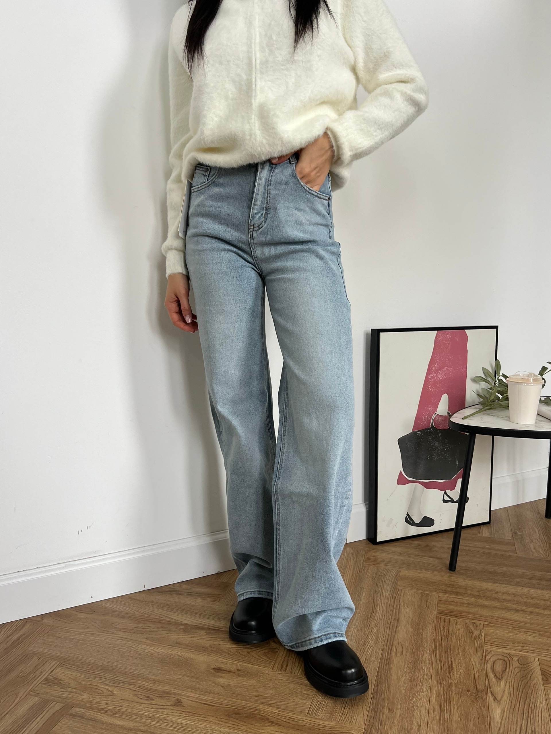 Джинсы ЕВ5612 Praisejeans Прямые