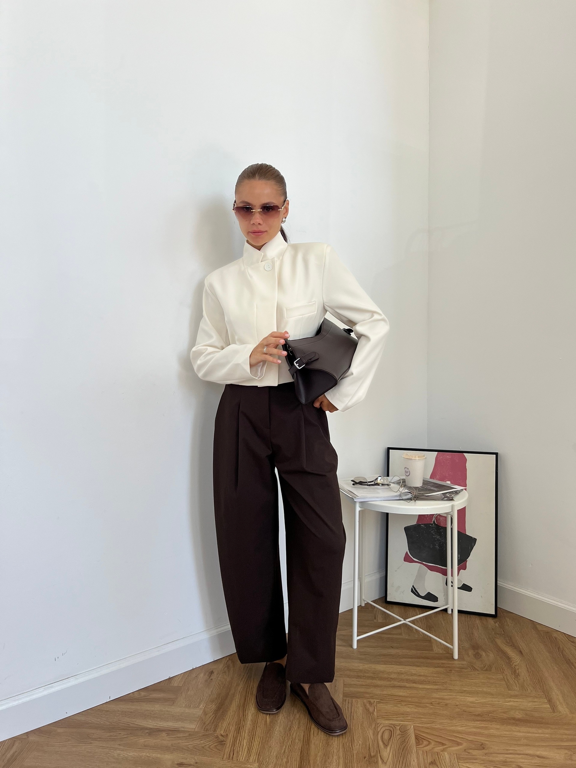 Брюки MISS DIVA 10214 С защипами