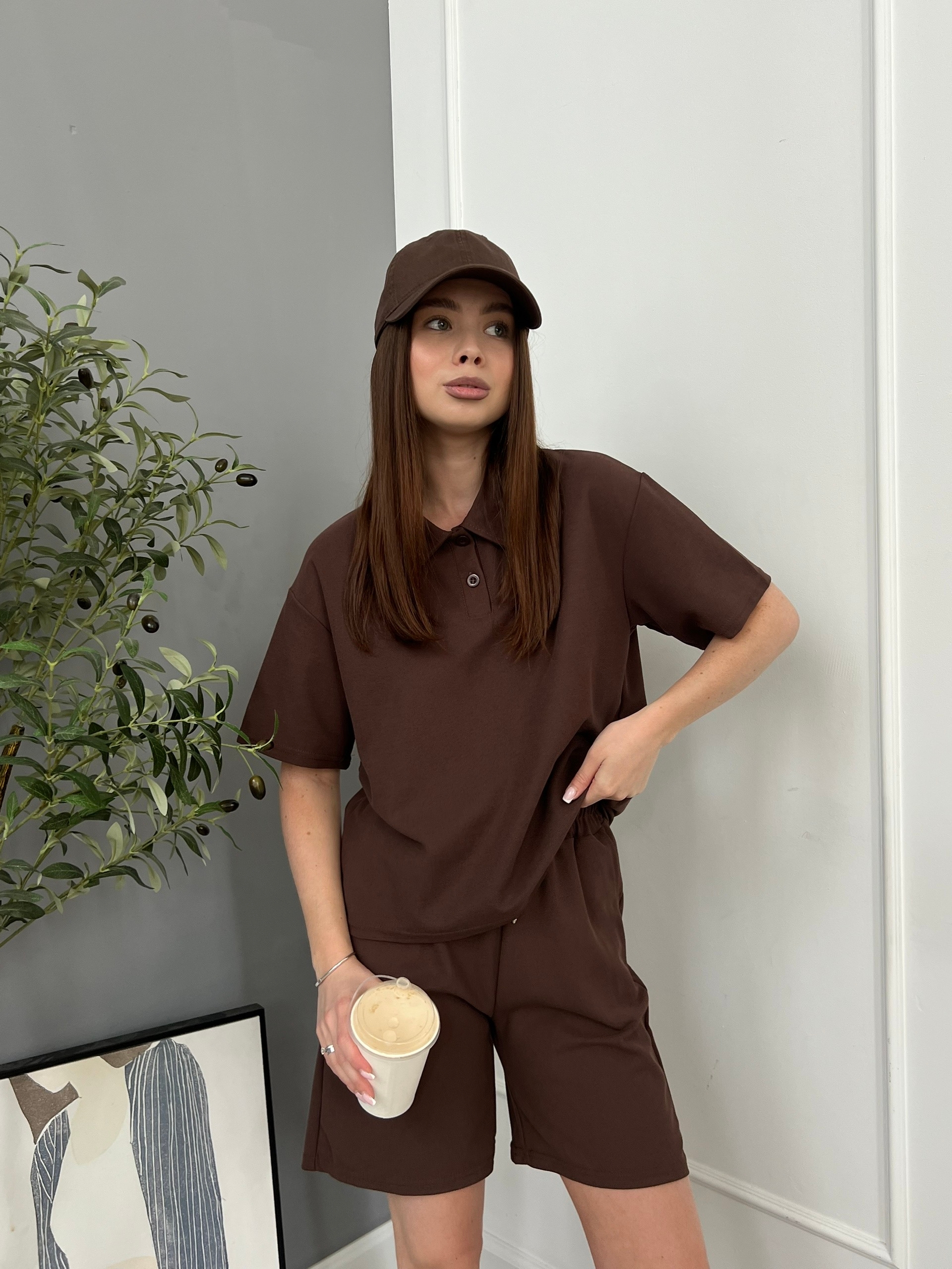 Костюм Korea 9418-18 поло+шорты