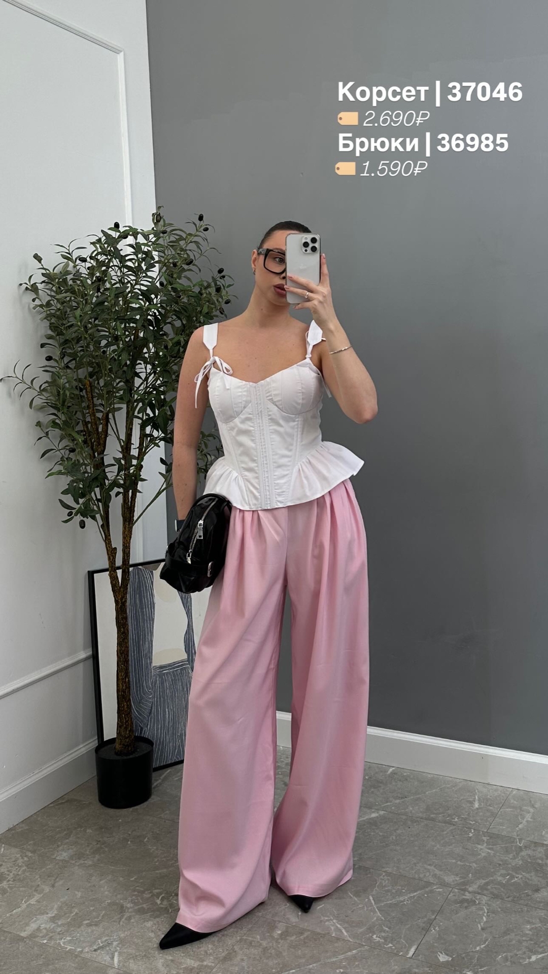 Корсет на завязках