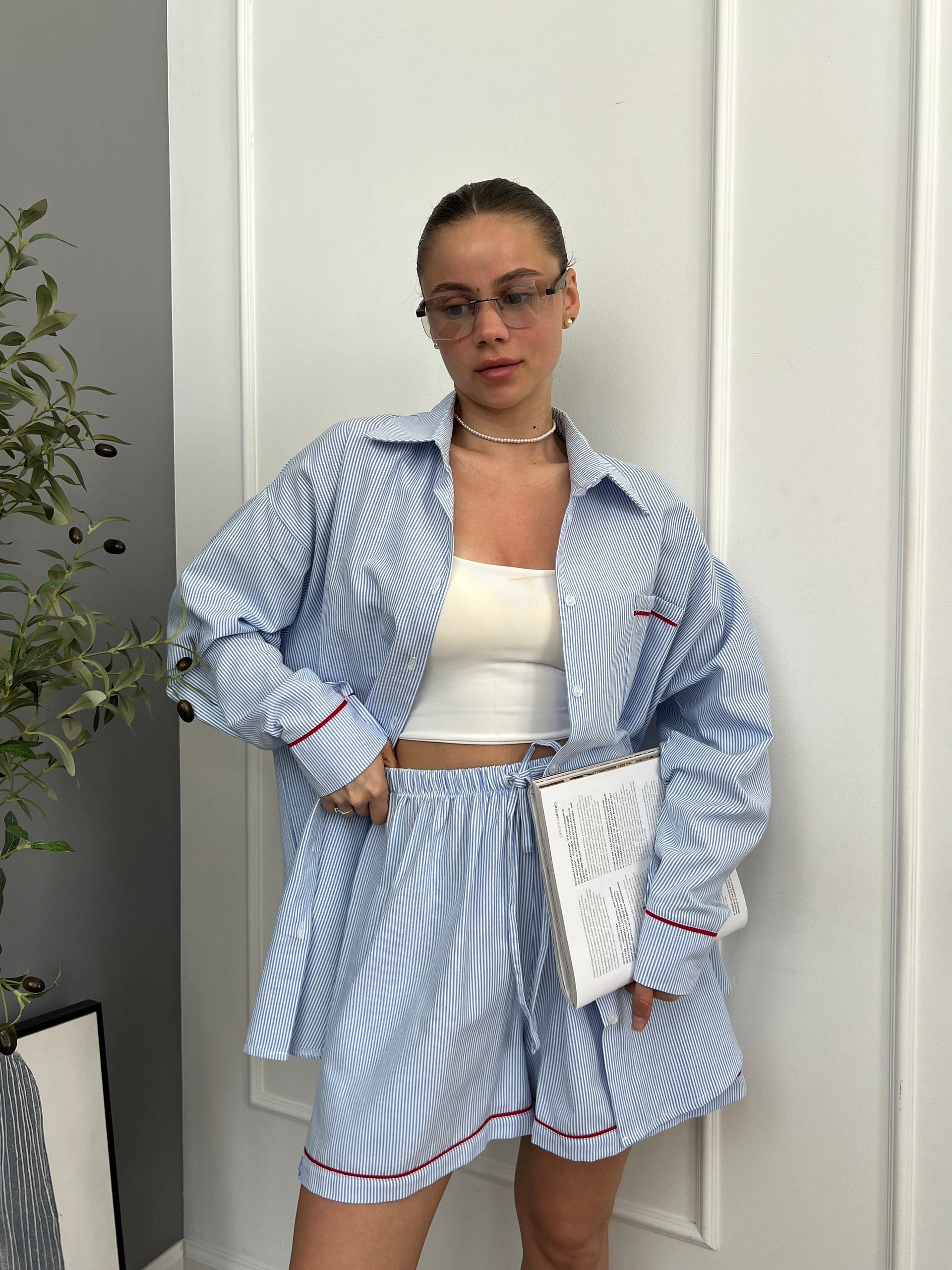 Костюм Base girlie тройка рубака+шорты+брюки
