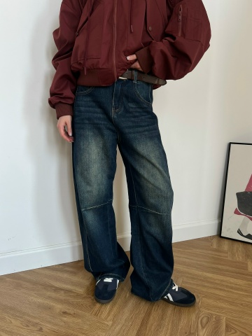Джинсы DENIM 504 Потертости