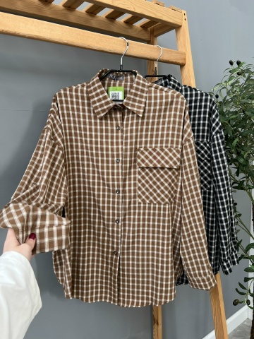 Рубашка NJ 2631 клетка