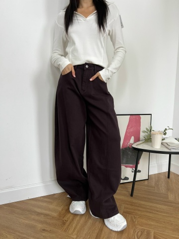 Джинсы JEANS  108 Широкие барели
