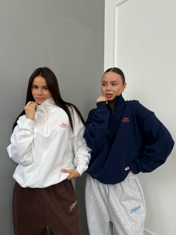 Свитшот NJ 1369 Полузамок ATHLEISURE