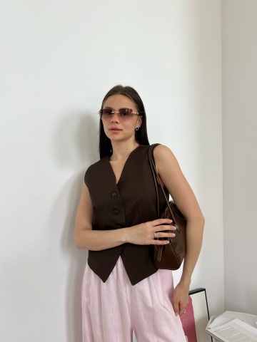 Жилет hlkodo 66820 завязки сзади