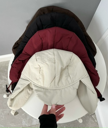 шапка ушанка The hong ba  болоньевая
