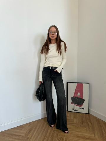 Джинсы DENIM 506 Прямые+потертости