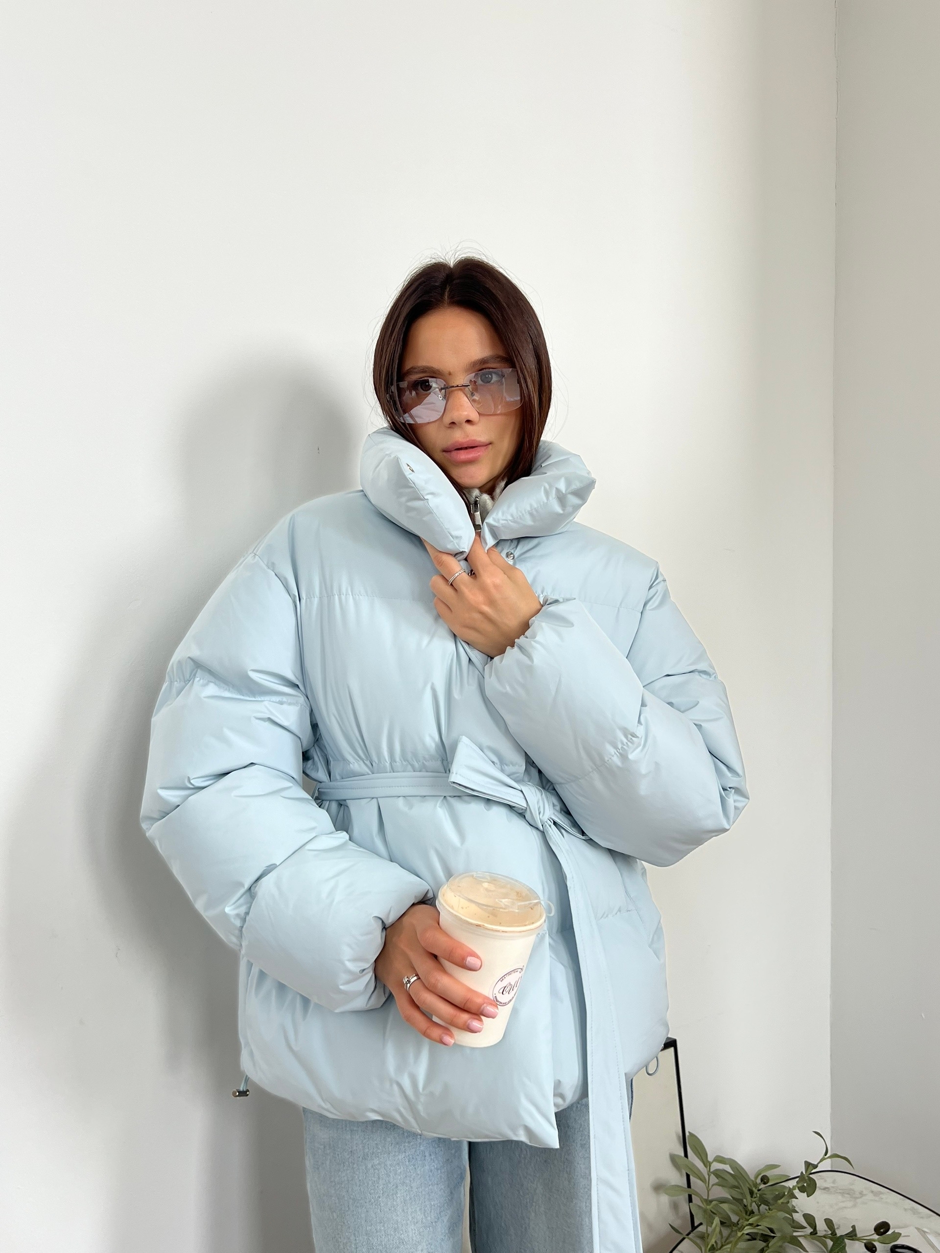 Куртка PERFECT 572 С поясом