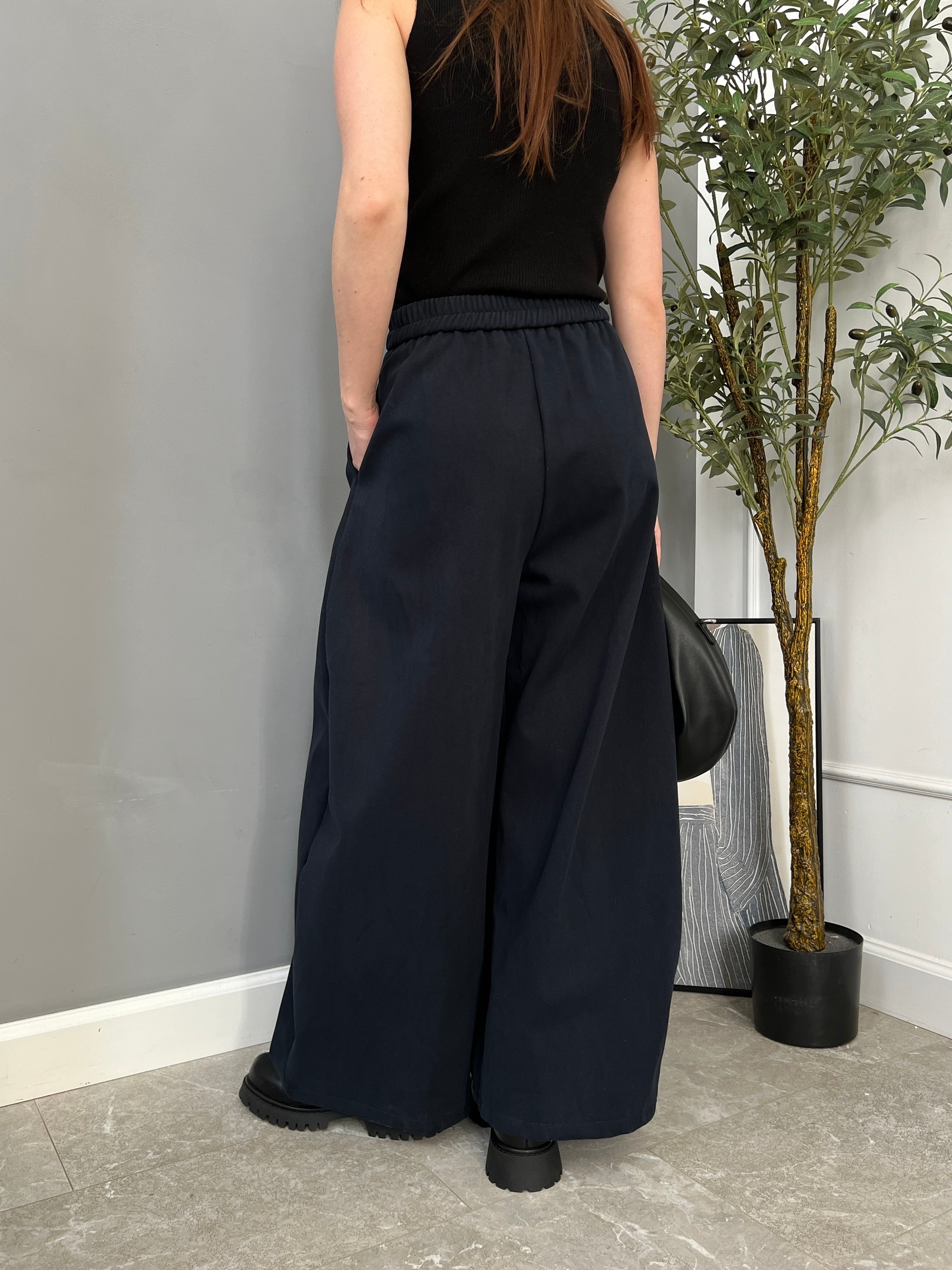 Брюки 980 Zara Широкие