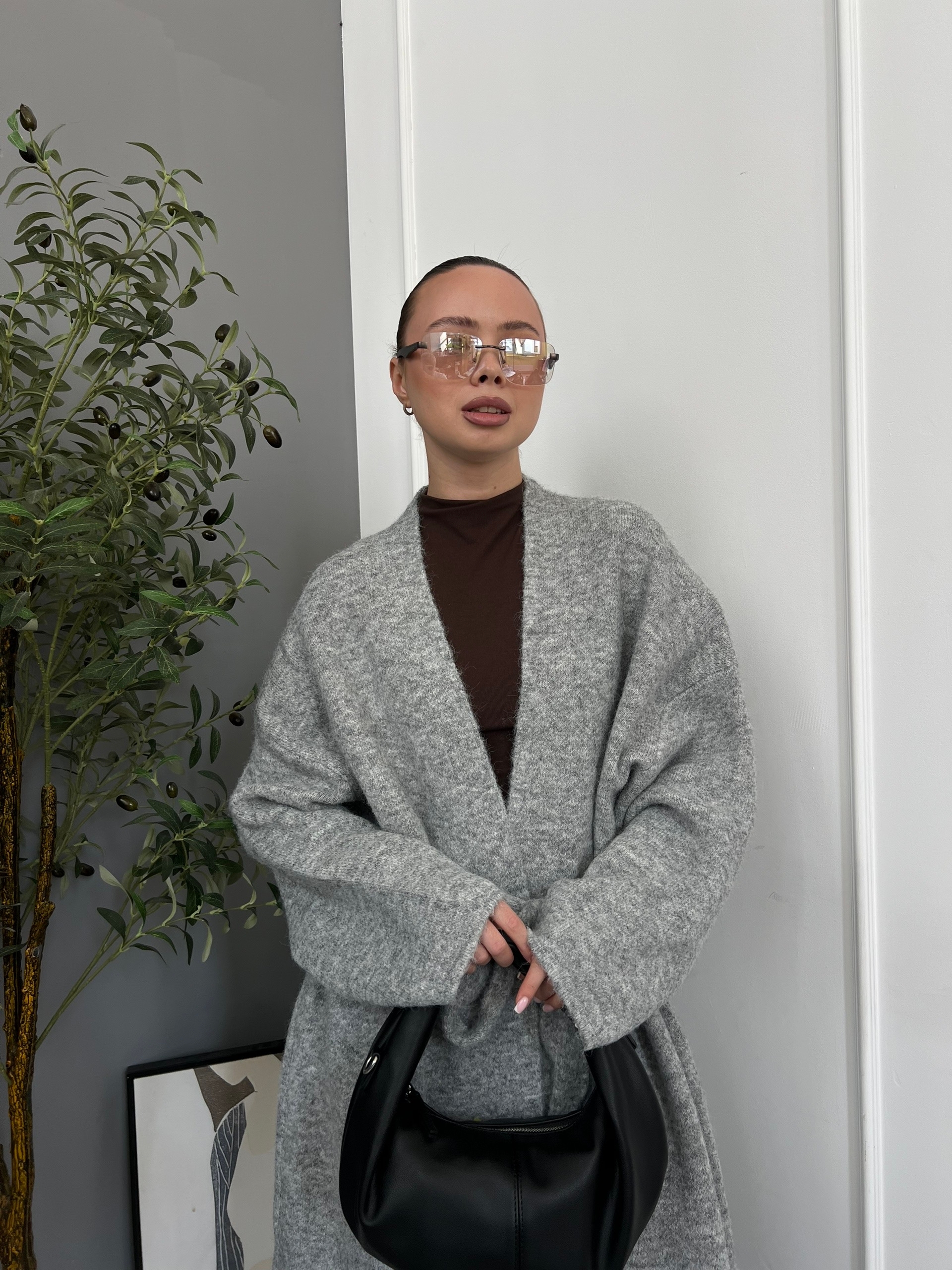 Кардиган AKNIL 056 Длинный