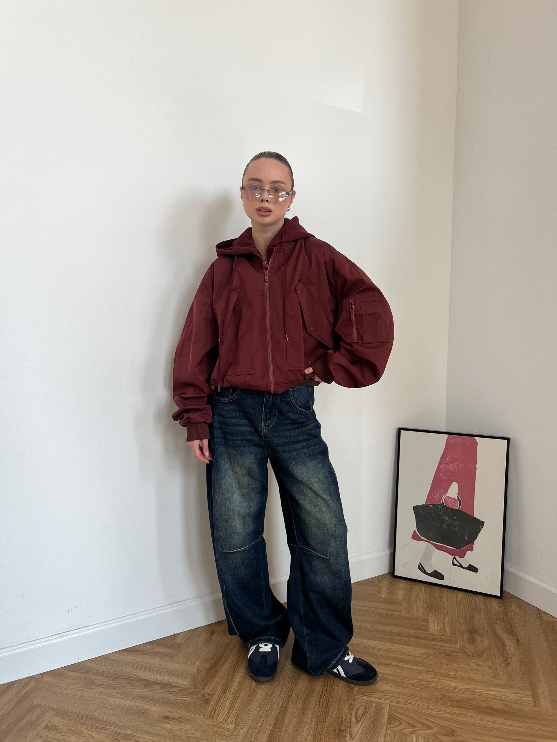 Джинсы DENIM 504 Потертости