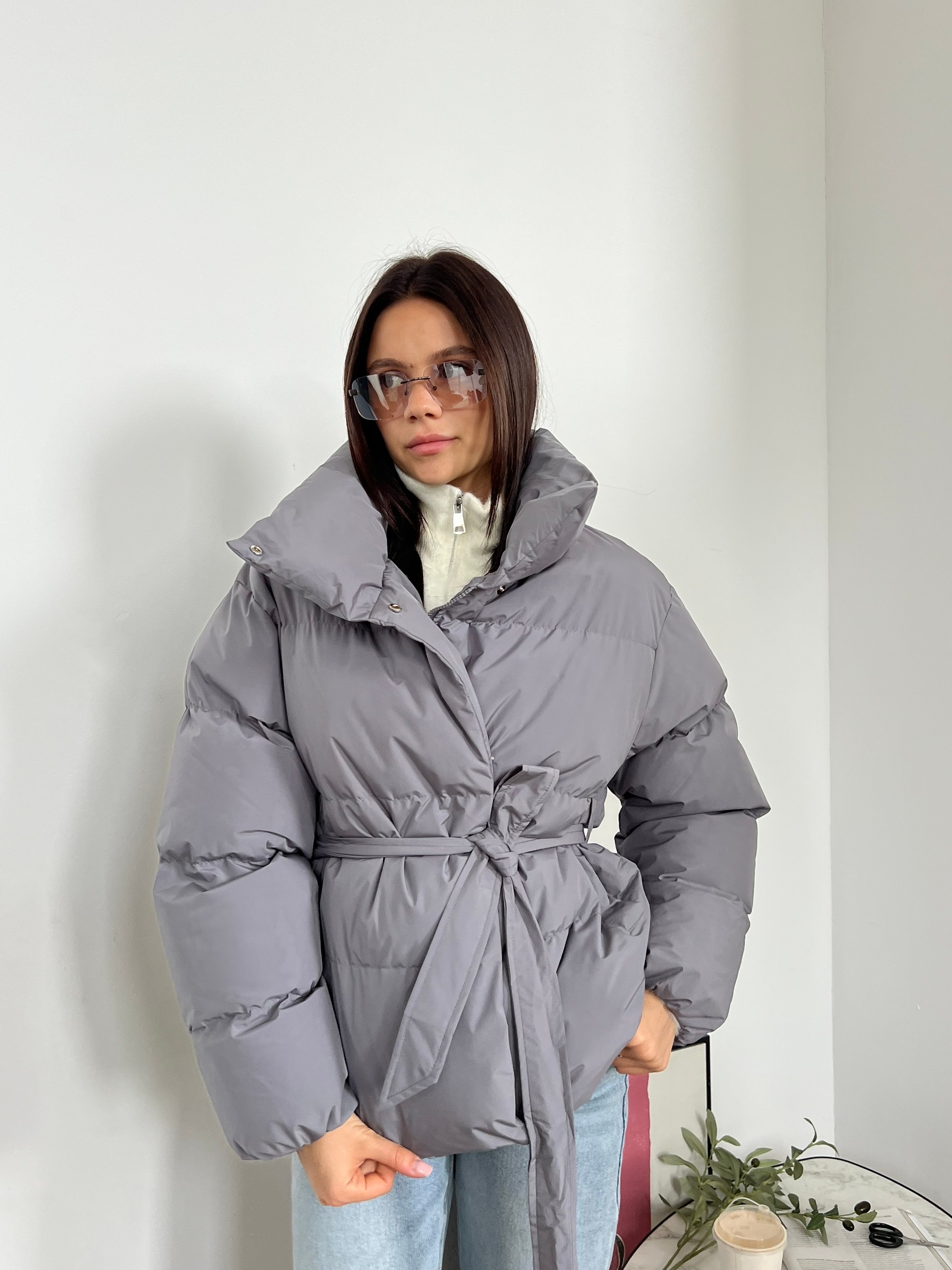 Куртка PERFECT 572 С поясом