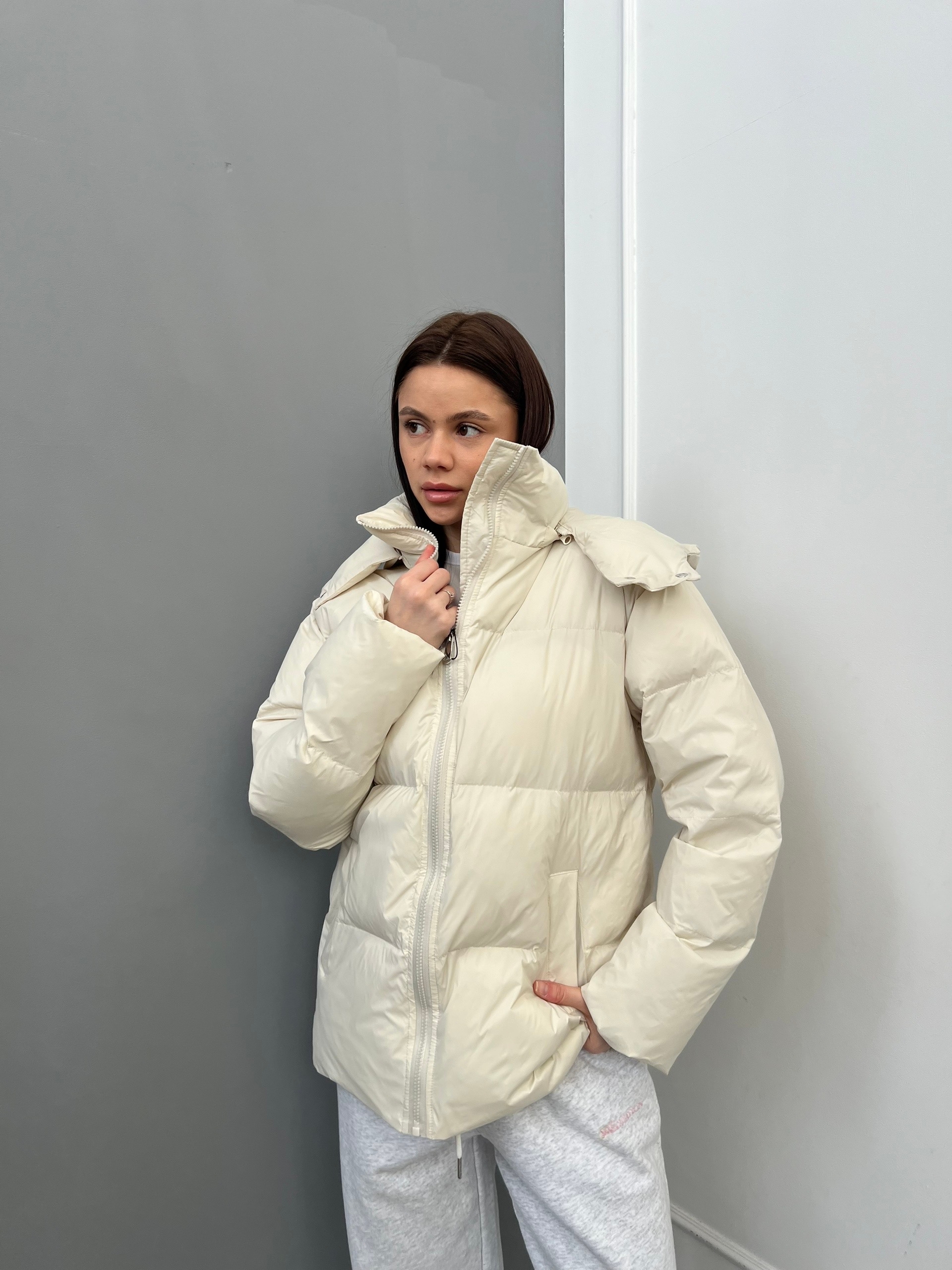 Куртка W 5983 с пояском