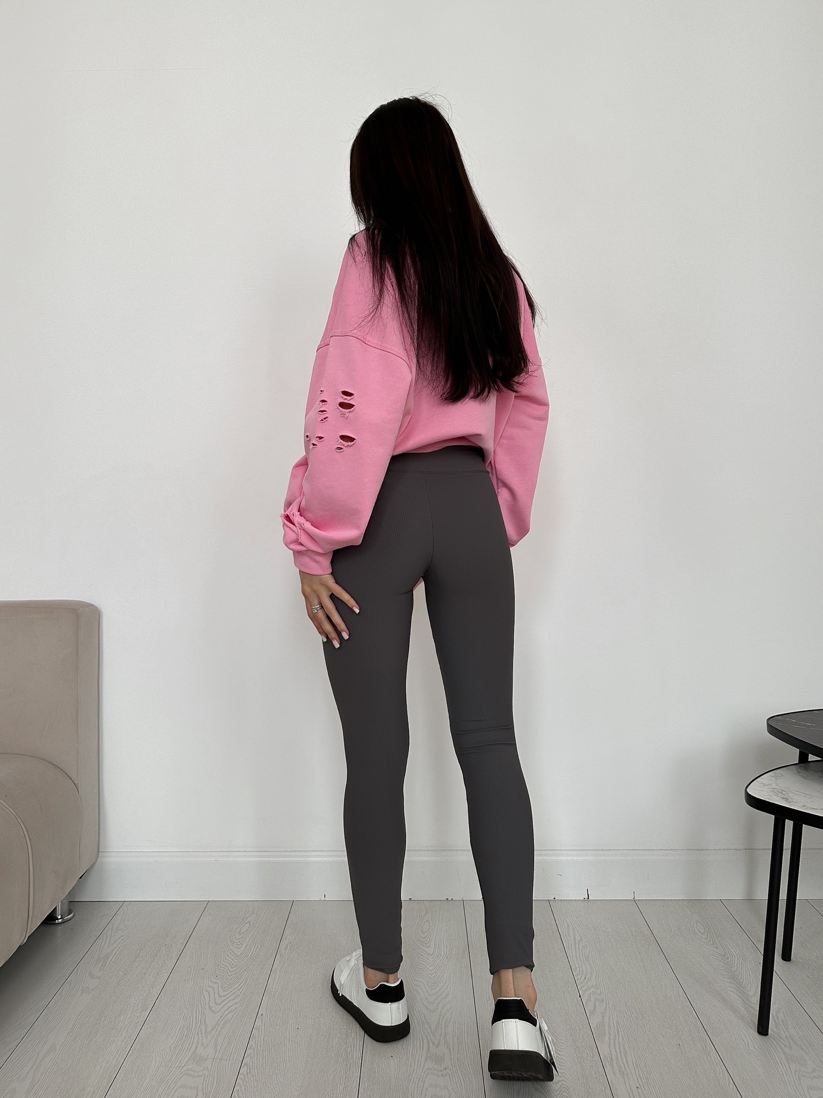 Леггинсы рубчик 9991